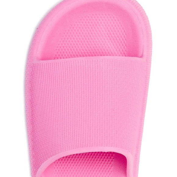 Pink Pillow slide sandals comfort Beach shoe size 8 - Picture 3 of 7